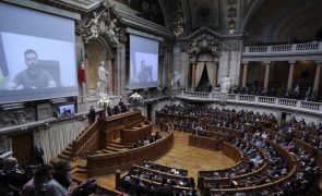 Zelensky pede apoio de Portugal para aderir à UE e junto dos PALOP