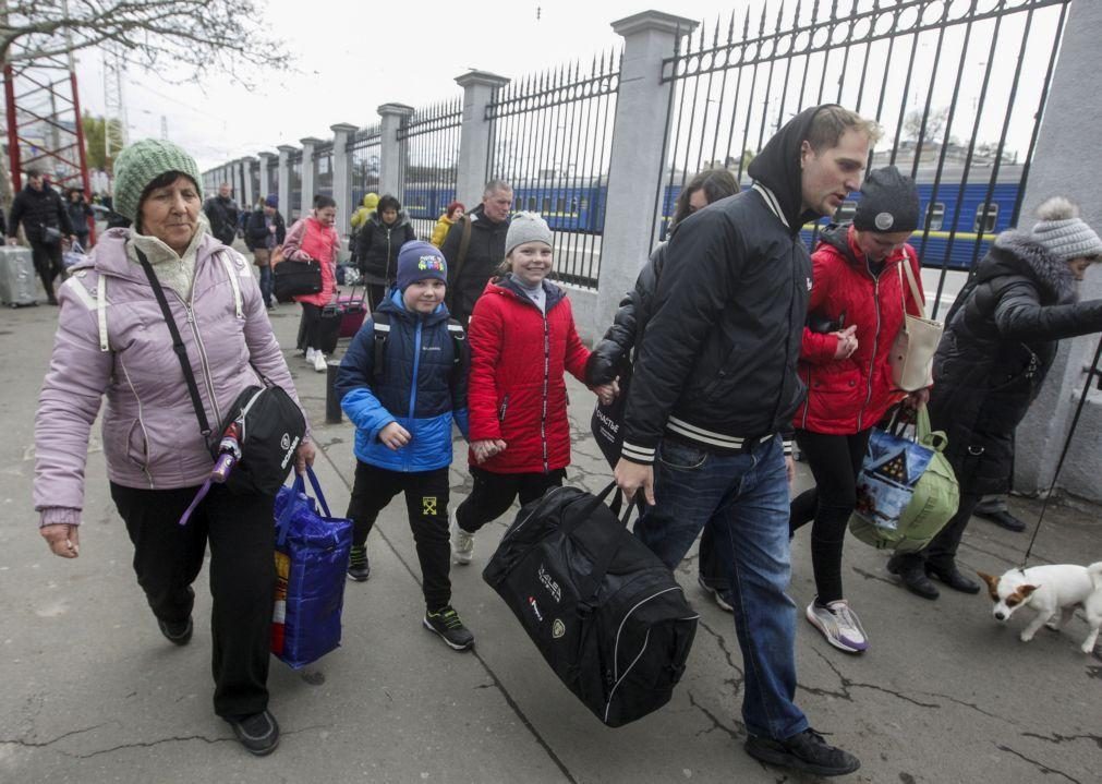 Ucrânia: Número de refugiados aproxima-se dos 5,2 milhões