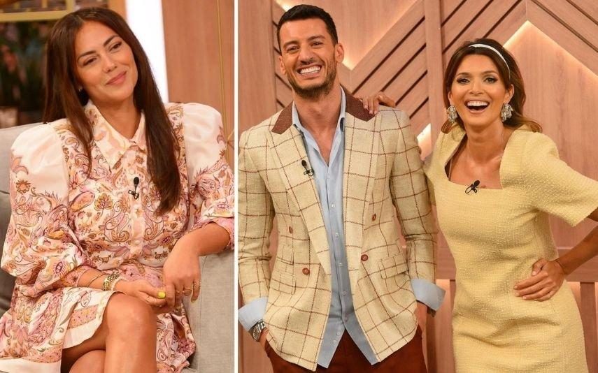 Sofia Ribeiro deixa boca em direto a Ruben Rua: