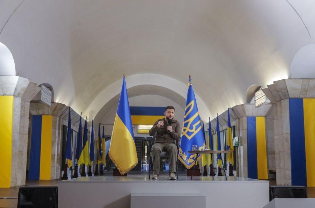 Ucrânia: Zelensky encontrou-se com altos responsáveis políticos dos EUA