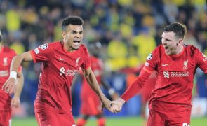 Liverpool volta a vencer Villarreal e apura-se para a final da Liga dos Campeões