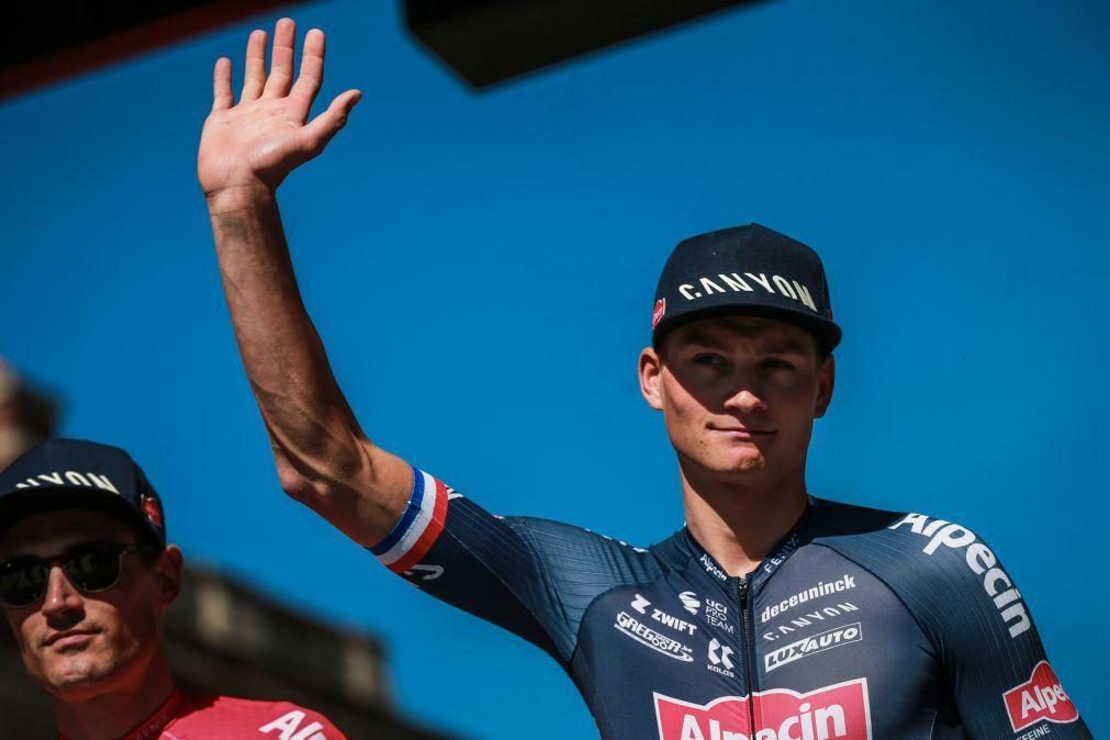 Giro: Van Der Poel vence etapa inaugural e é o primeiro líder da 105.ª edição