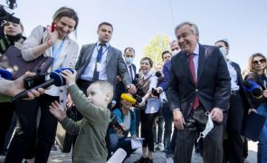 Guterres promete maior apoio da ONU à Moldova no acolhimento de refugiados