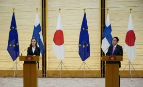 Governos do Japão e Finlândia prometem 
