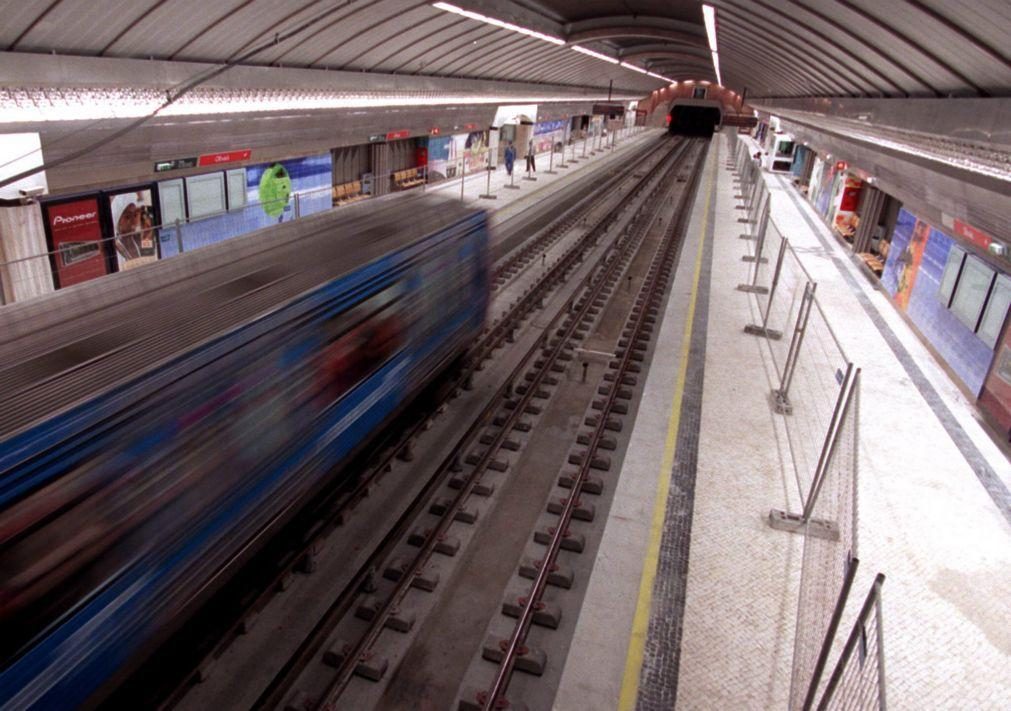 Estações do Metro de Lisboa fechadas devido à greve parcial dos trabalhadores
