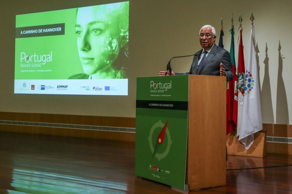 Costa diz que escolha de Portugal para parceiro da Hannover Messe'22 é o reconhecimento da indústria portuguesa