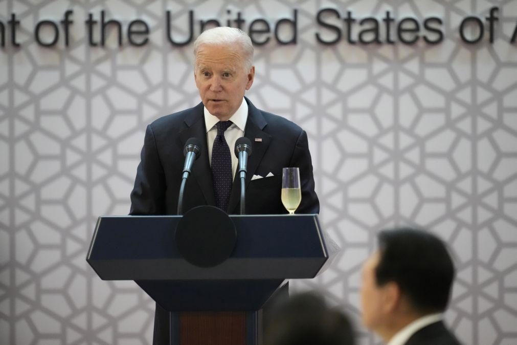 Biden faz depender reunião com Kim Jong-un da sua 