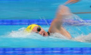 Nadadora Ariarne Titmus bate recorde do mundo dos 400 metros livres