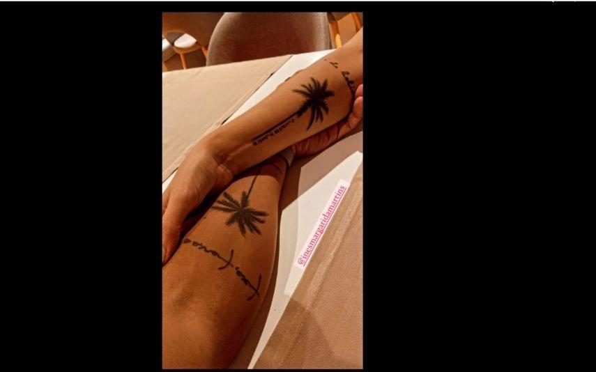 Casados à Primeira Vista. Bruno e Inês fazem tatuagem igual.. com significado muito especial (foto)