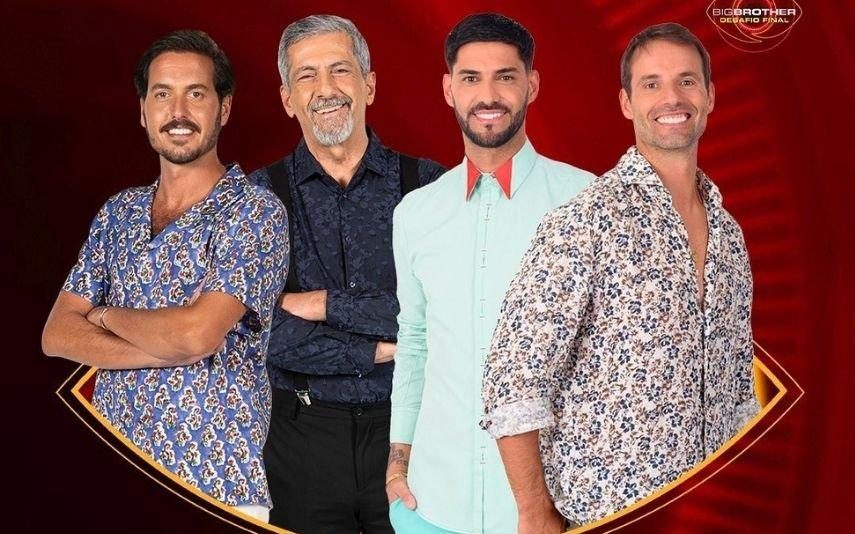 Big Brother – Desafio Final. Nuno, Quinaz, António e Guedes: Um deles foi expulso da casa