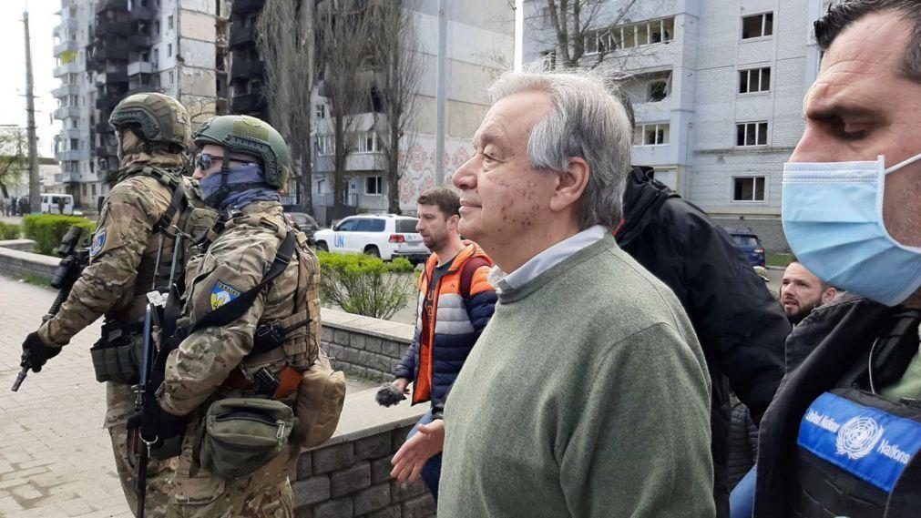 Ministra da Defesa ucraniana sublinha intervenção de António Guterres