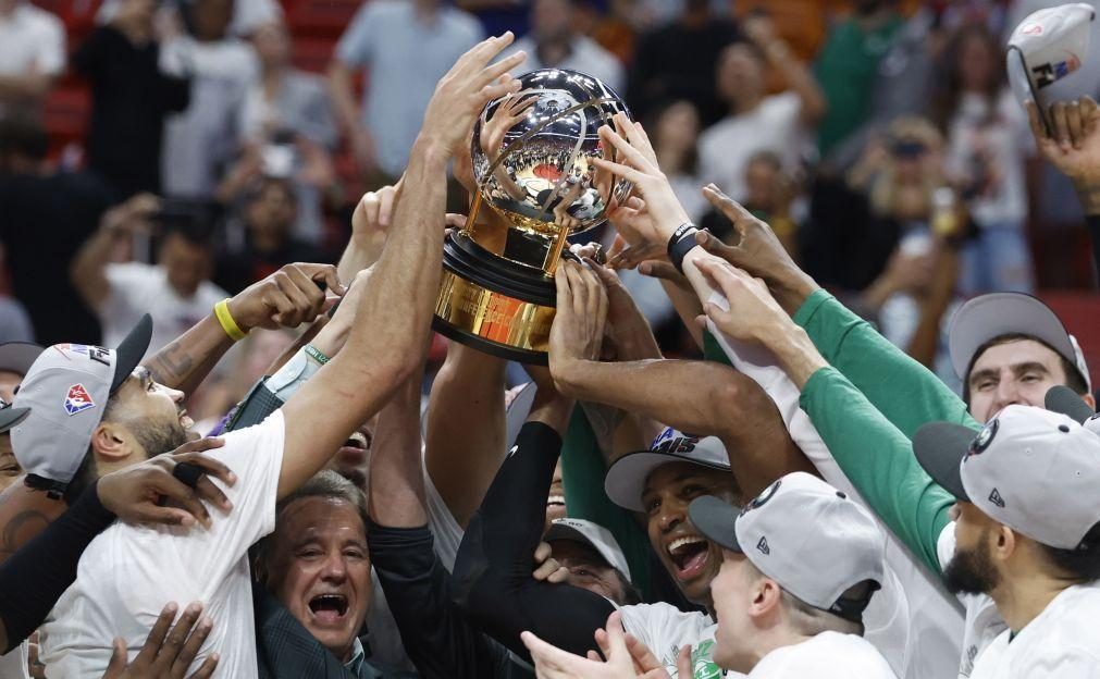 Boston Celtics vencem 'negra' em Miami e estão na final da NBA pela 22.ª vez