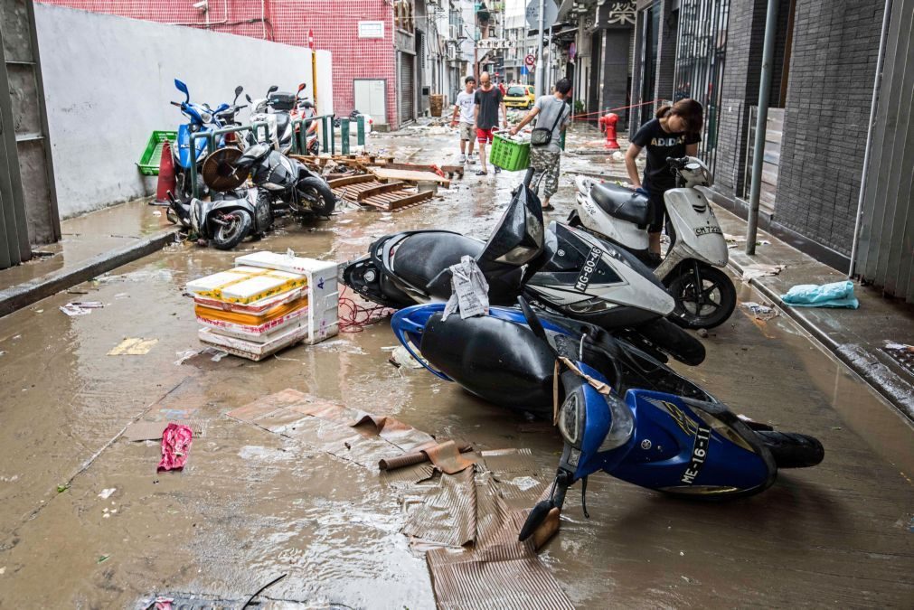 Tufão em Macau: Exército chinês nas ruas pela primeira vez desde 1999