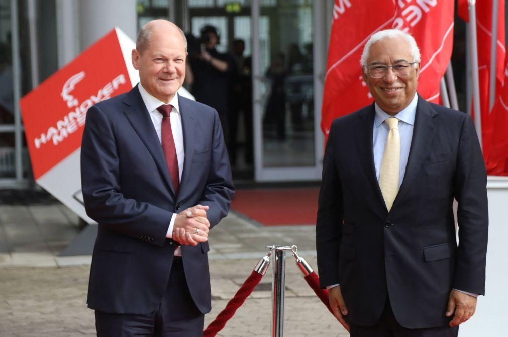 Costa e Scholz querem aprofundar relações económicas entre Portugal e a Alemanha