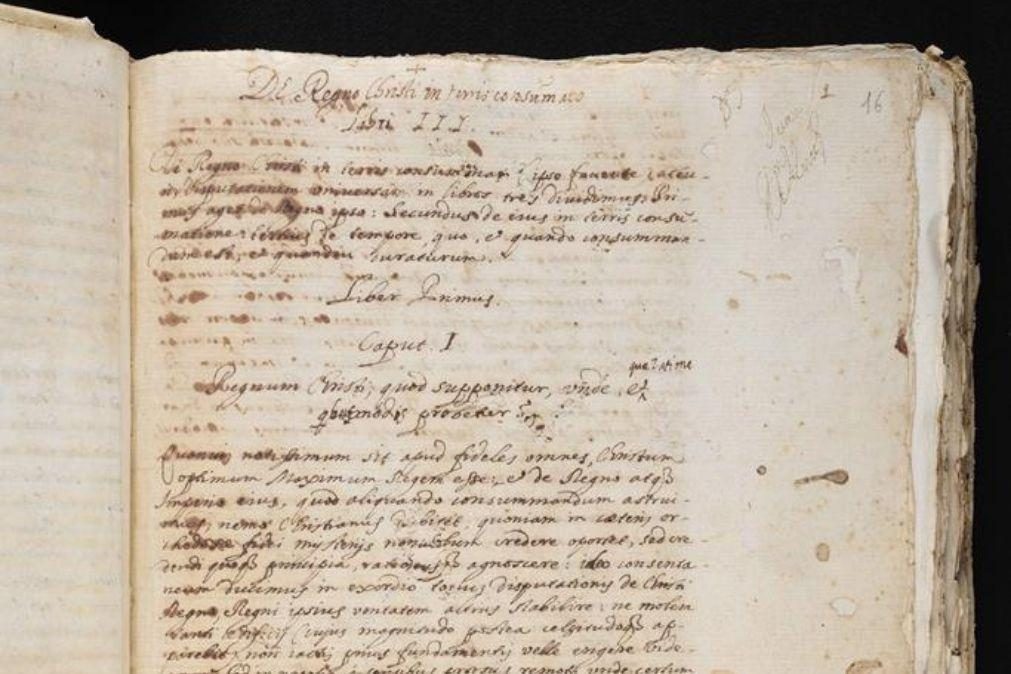 Manuscrito original de padre António Vieira descoberto em Roma