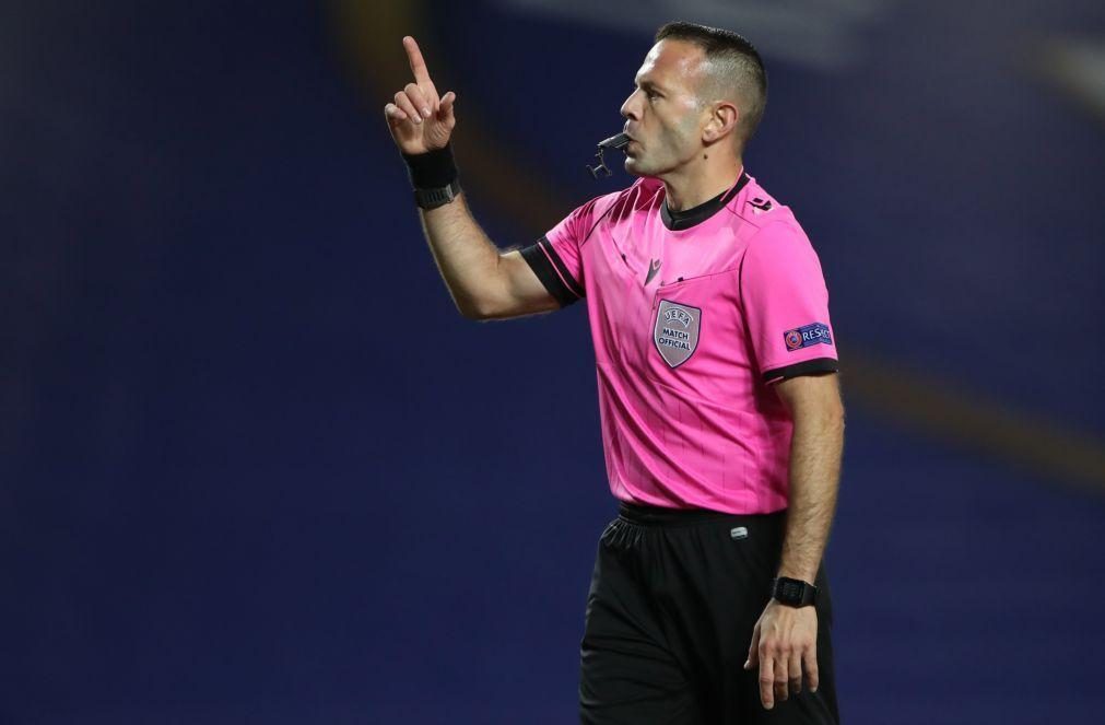 Liga das Nações: Israelita Orel Grinfeeld vai arbitrar jogo entre Portugal e Suíça