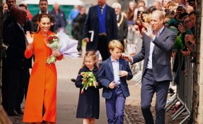 Jubileu de Platina de Isabel II - Príncipes George e Charlotte roubam atenções em Cardiff: “A representação do futuro”