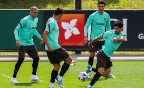 Guedes, Carmo e Vítor Ferreira falham jogo com a Suíça para Liga Nações