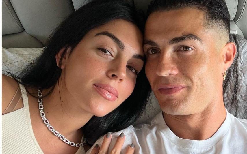 Georgina Rodriguez declara-se a Cristiano Ronaldo após dura fase