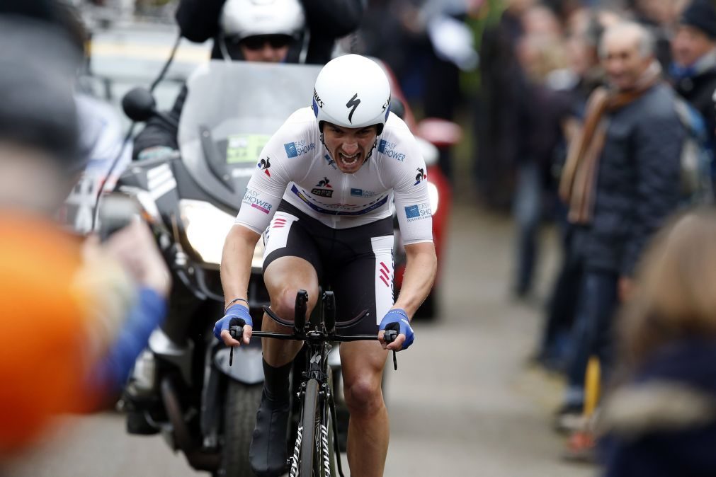 Alaphilippe vence oitava etapa da Volta a Espanha e Nelson Oliveira termina em quinto