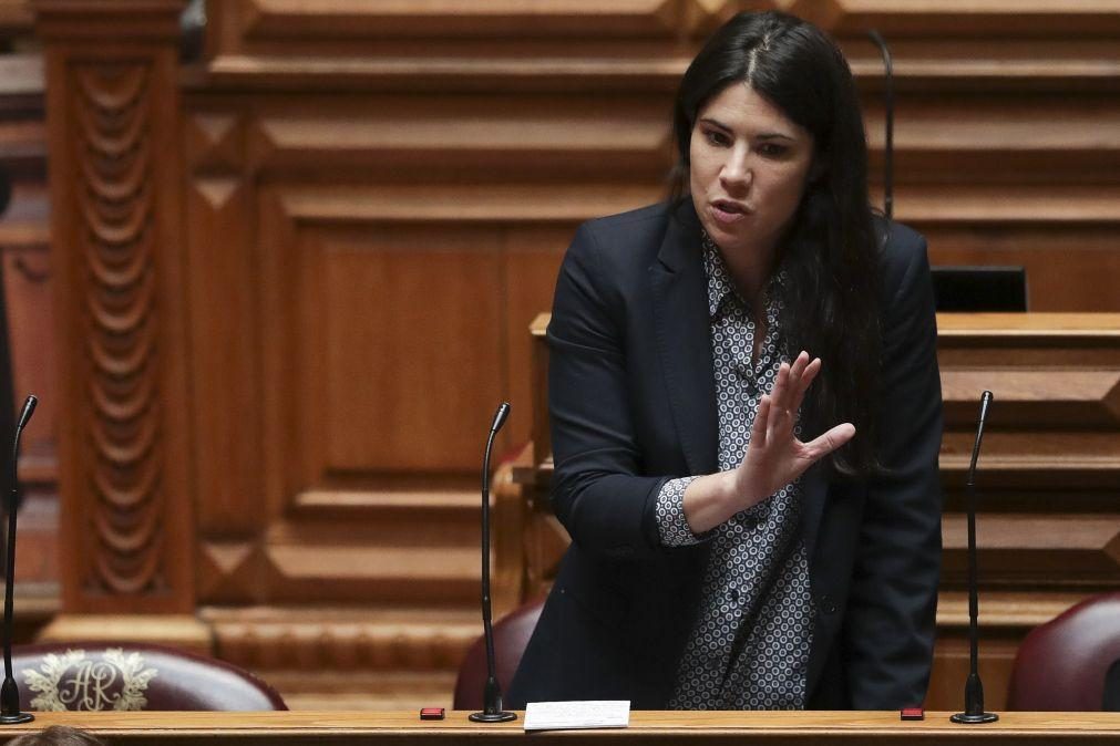 Parlamento recusa levantar imunidade parlamentar de Mariana Mortágua