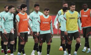 Liga Nações: Guedes é surpresa em 'onze' com Costa, Guerreiro e Bernardo