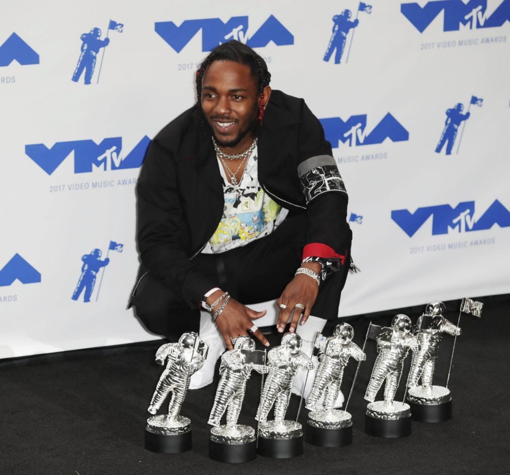Kendrick Lamar triunfa nos MTV Video Music Awards