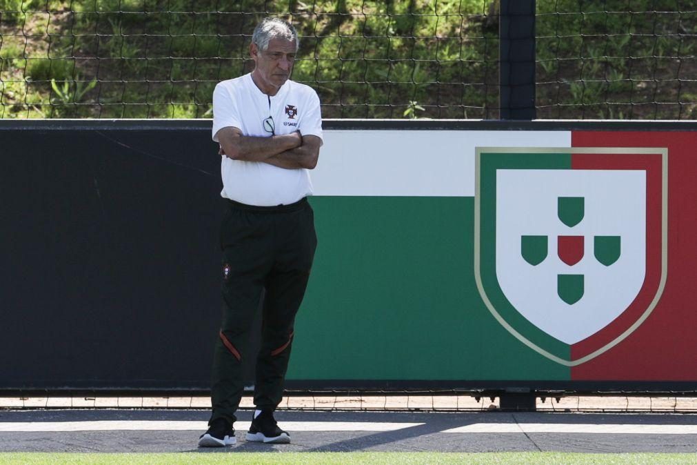 Liga das Nações: Portugal realiza derradeiro treino antes de rumar a Genebra