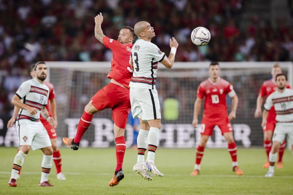 Portugal perde na Suíça e entrega liderança à Espanha na Liga das Nações