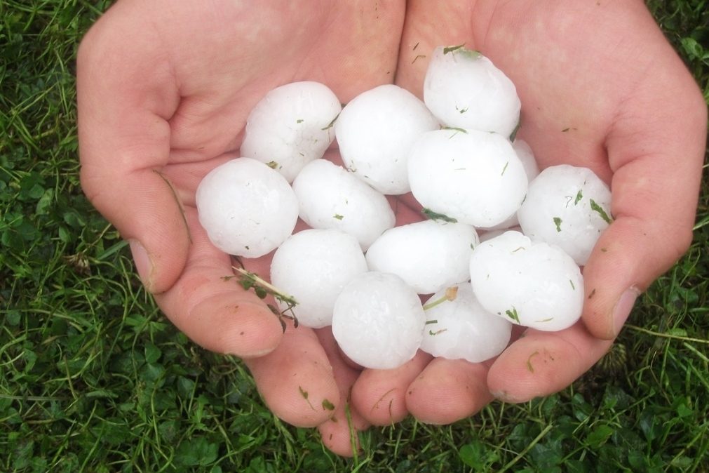 Forte tempestade de granizo em Chaves. Veja o vídeo