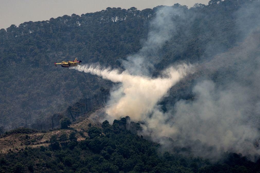 Frota aérea de combate a incêndios florestais da UE entra hoje de prevenção