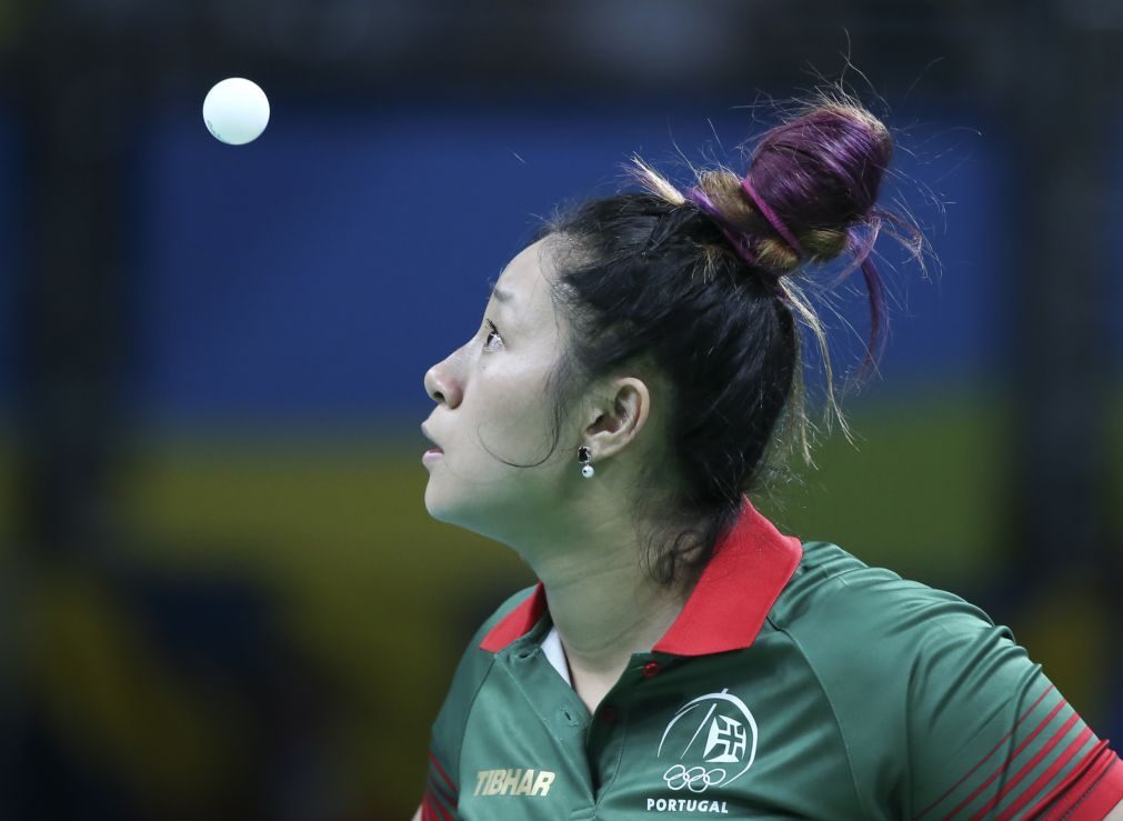 Jieni Shao eliminada no torneio de Zagreb de ténis de mesa