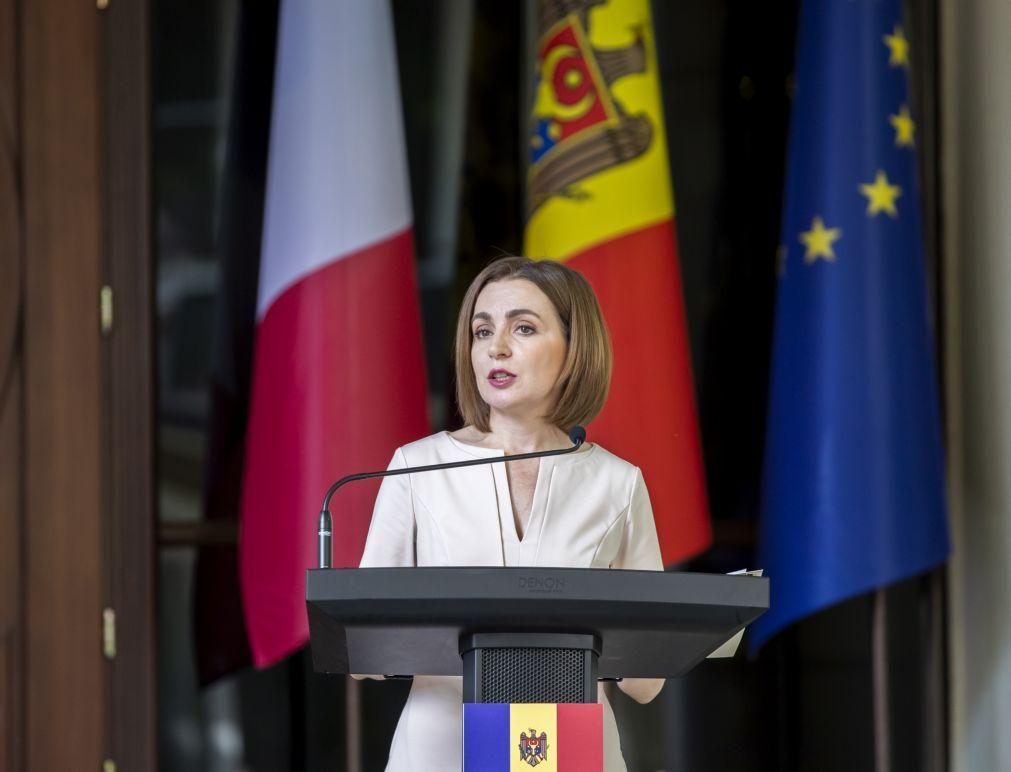 Moldova vê recomendação para estatuto de candidata à UE como 