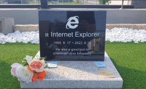 Nem após a morte Internet Explorer tem descanso