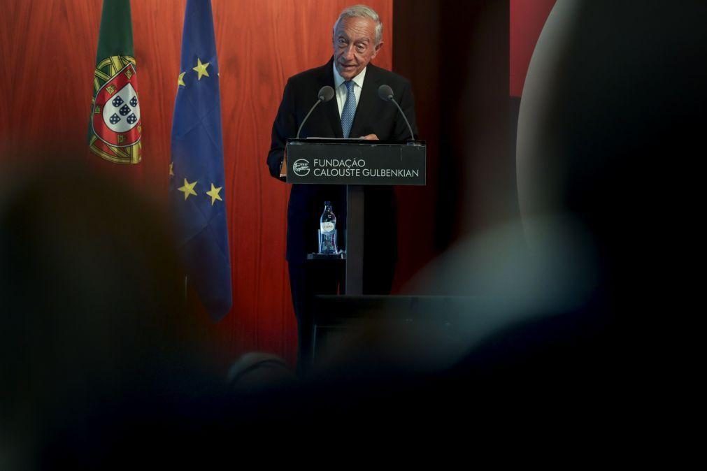 Marcelo avisa que não se pode abdicar do equilíbrio das contas públicas