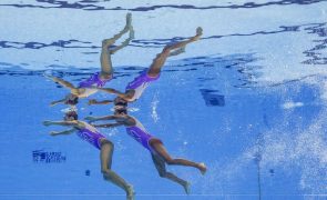 Dueto português alcança melhor classificação de sempre nos mundiais de natação