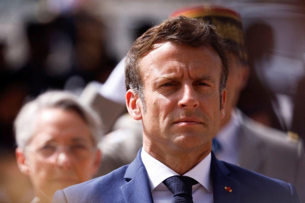 Macron pede a partidos que clarifiquem as suas posições
