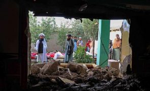 Governo do Afeganistão anuncia apoio de 10 ME para vítimas de terramoto