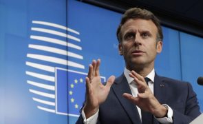 UE/Cimeira: Macron fala em 