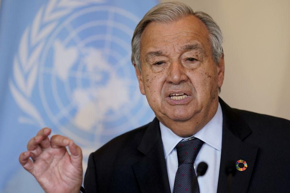 António Guterres defende que Rússia não deve ser excluída da conferência dos Oceanos