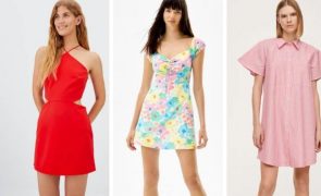 Os vestidos curtos que são tendência este verão e custam menos de 30 euros