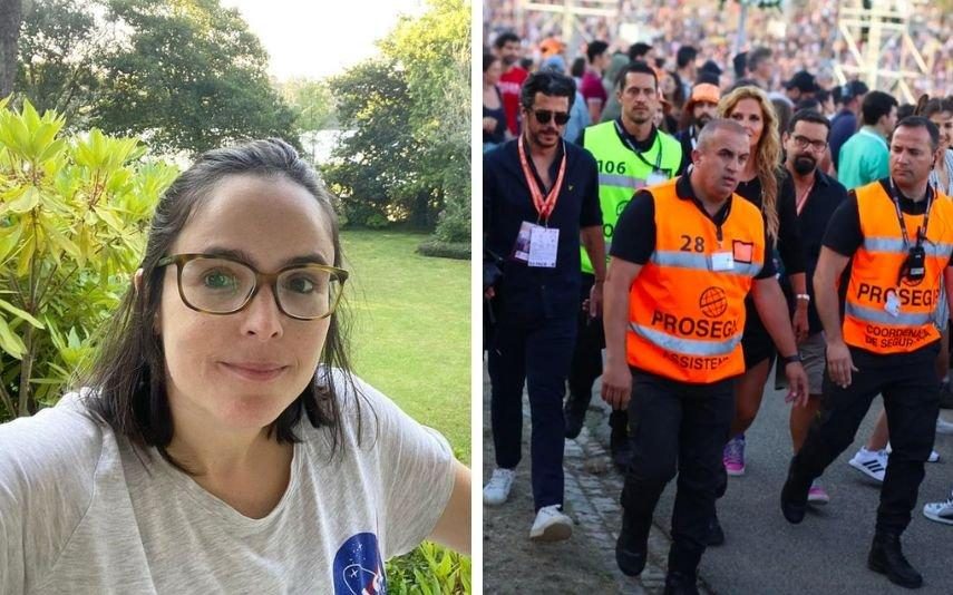 Joana Marques imita Cristina Ferreira e faz furor com seguranças: “A maior”