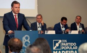 Rui Barreto reeleito presidente do CDS-PP/Madeira com 91% dos votos