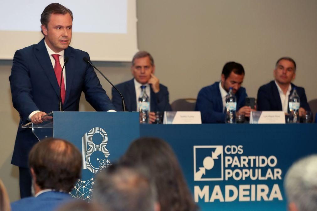 Rui Barreto reeleito presidente do CDS-PP/Madeira com 91% dos votos