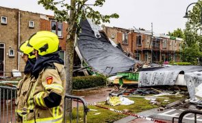 Um morto e nove feridos em tornado no sudoeste dos Países Baixos